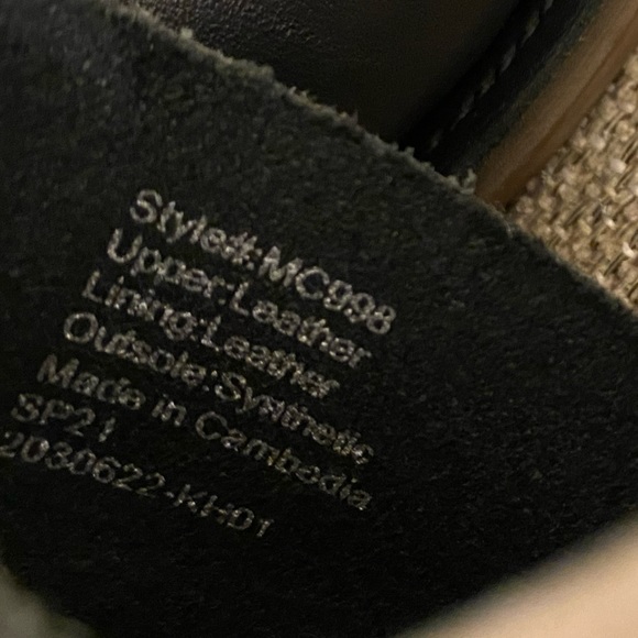 MADEWELL The Boardwalk Post Slide Sandal in Leather - Picture 12 of 13